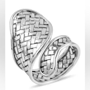 Bali Legacy Sterling Silver Bypass Ring in Sterling Silver